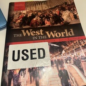 Western civilization book. The west of the world volume 2